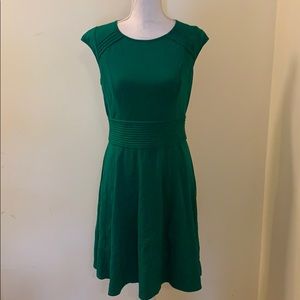 Emerald green cocktail dress